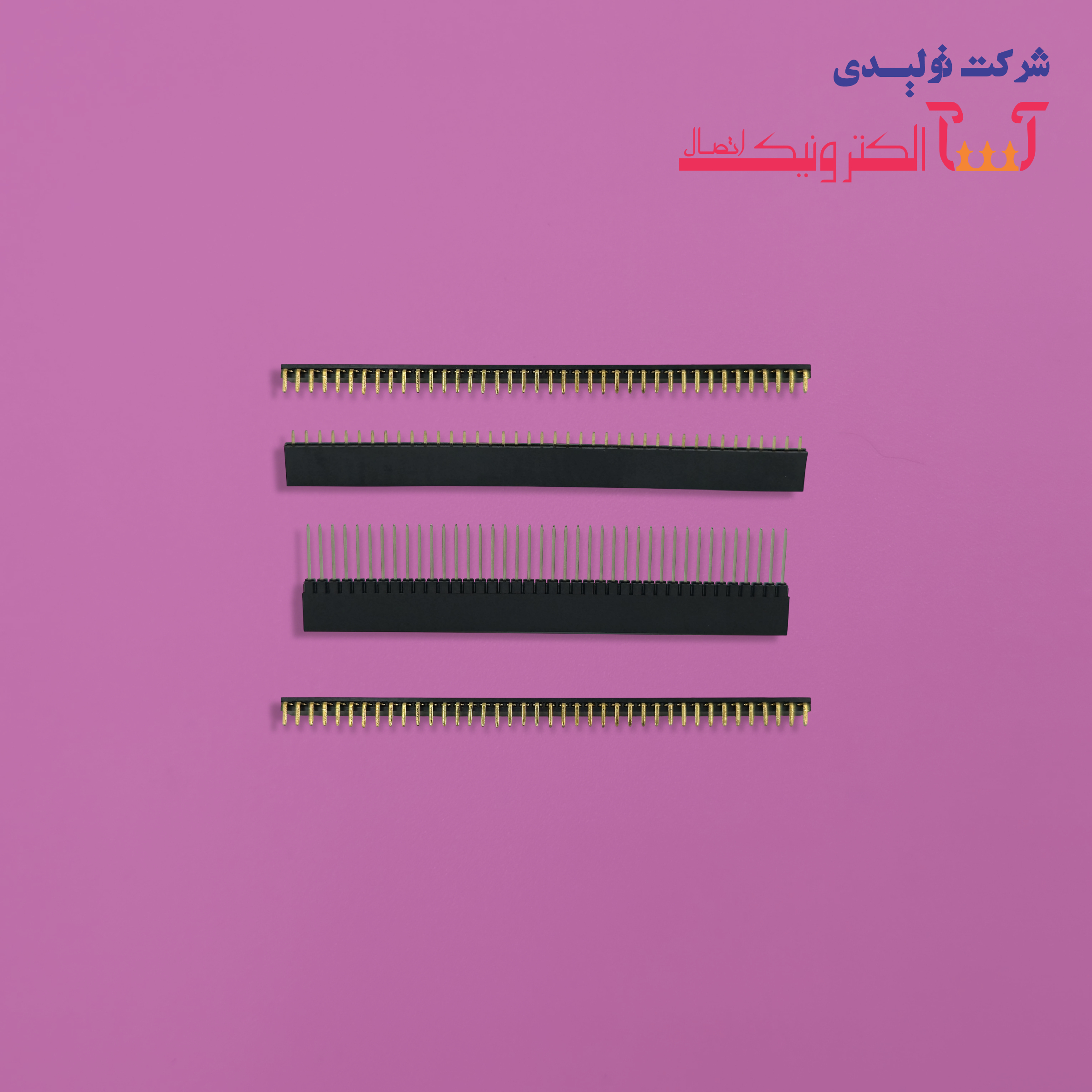 پین هدر مادگی 2.54mm